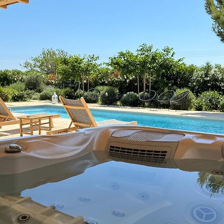 Naxos City White Pearl Villa Naxos With Private Swimming Pool מראה חיצוני תמונה