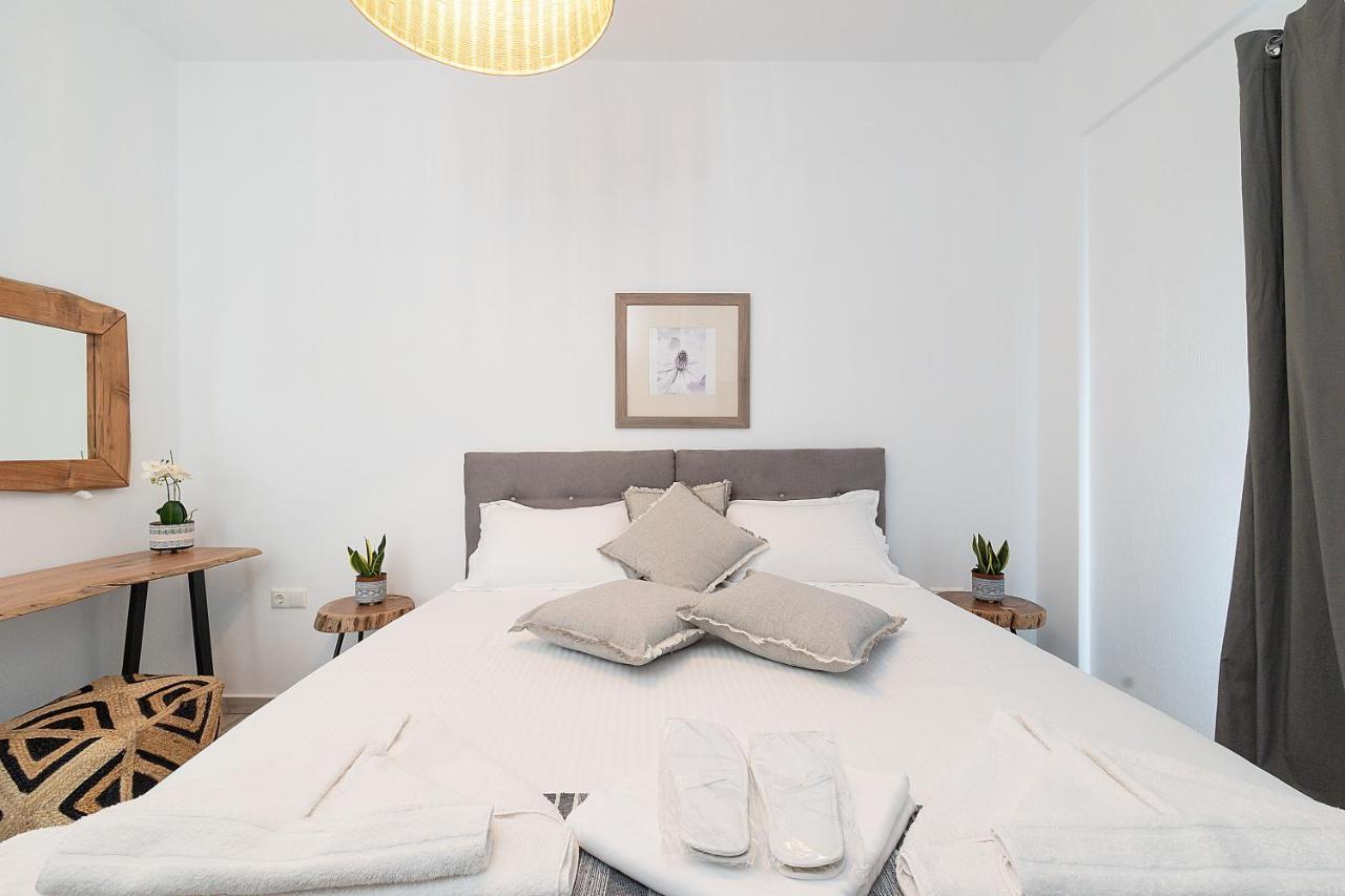 Naxos City White Pearl Villa Naxos With Private Swimming Pool מראה חיצוני תמונה
